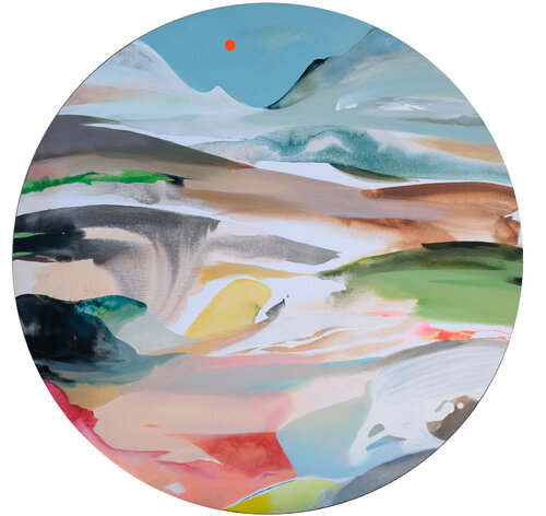 Earth song di cinzia battistel, Pittura in vendita su Singulart