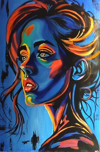 The Echo of Color di Marcell Dergecz, Pittura in vendita su Singulart