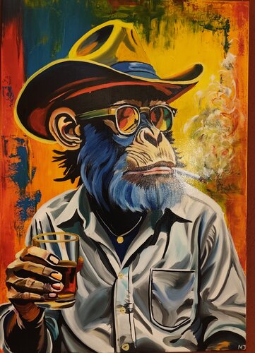 Texas 2 di Marcell Dergecz, Pittura in vendita su Singulart
