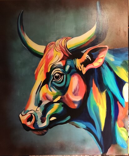 "Living Energy" di Marcell Dergecz, Pittura in vendita su Singulart