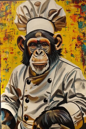 'Chef" von Marcell Dergecz, Malerei kaufen auf Singulart