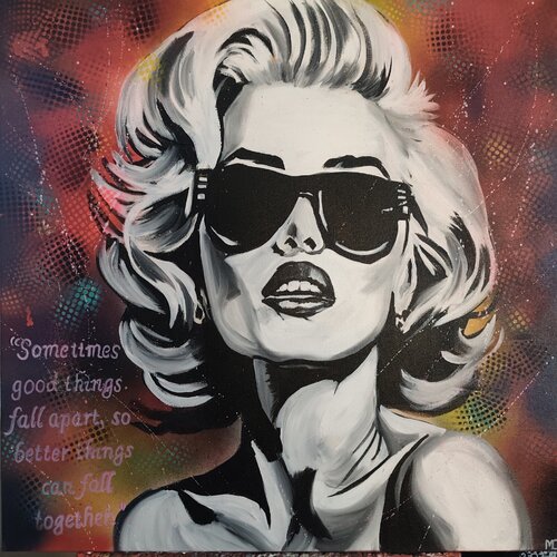 "Marilyn" von Marcell Dergecz, Malerei kaufen auf Singulart