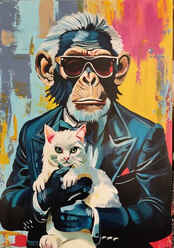 "Style Icon 5" di Marcell Dergecz, Pittura in vendita su Singulart