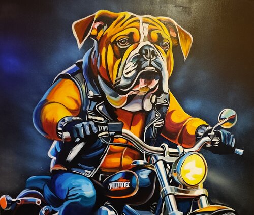 "Chrome & Wrinkles" by Marcell Dergecz, 油畫 for Sale on Singulart
