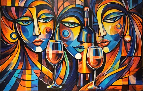 "Velvet Nights" van Marcell Dergecz, Schilderij te koop op Singulart