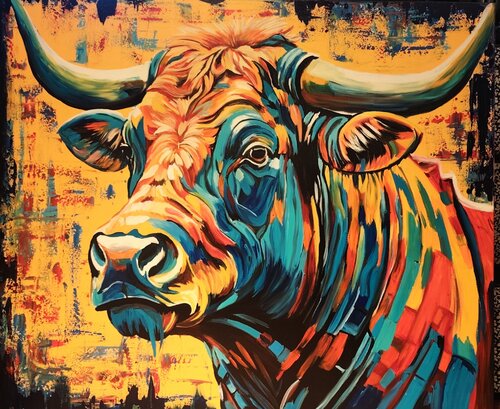 "Soul of the Plains" von Marcell Dergecz, Malerei kaufen auf Singulart