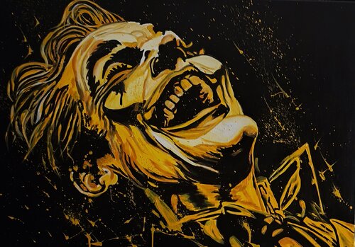"The Last Laugh" by Marcell Dergecz, Painting for Sale on Singulart