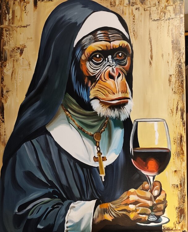 "A Sip of Faith" Marcell Dergecz