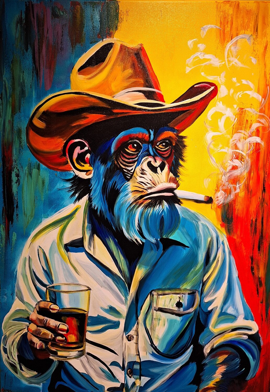 Oil Worker ,Texas, Marcell Dergecz