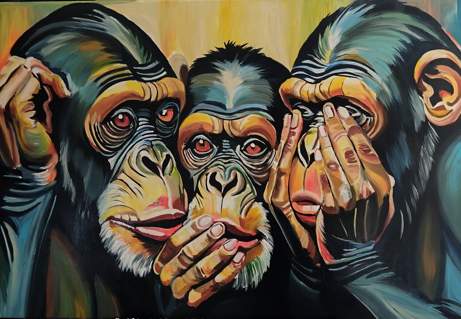 The Tree Wise Monkeys Marcell Dergecz