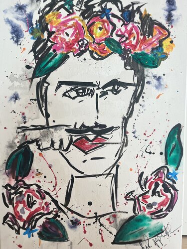 Frida di Katharina Pfledderer, Pittura in vendita su Singulart