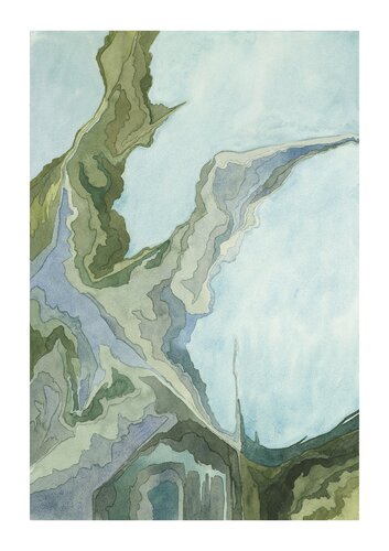 Forest I by Roxanne Louise Pinto Hjorth, Work on Paper for Sale on Singulart