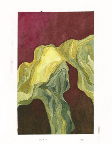 Forest II by Roxanne Louise Pinto Hjorth, Work on Paper for Sale on Singulart