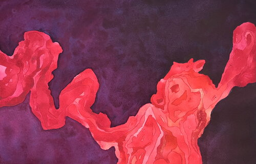 Strength by Roxanne Louise Pinto Hjorth, Work on Paper for Sale on Singulart