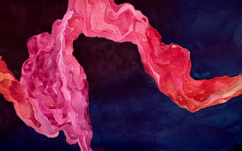 Strength III by Roxanne Louise Pinto Hjorth, Work on Paper for Sale on Singulart