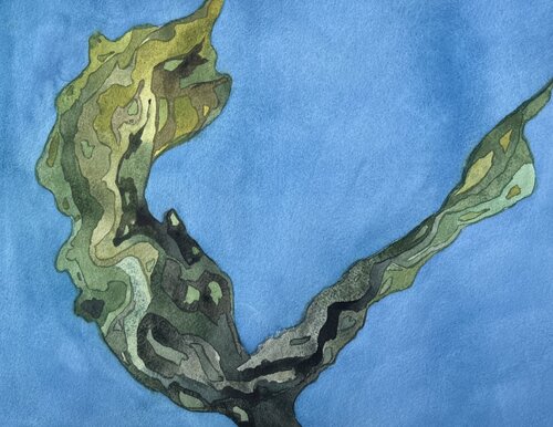 Vine di Roxanne Louise Pinto Hjorth, Opera su carta in vendita su Singulart