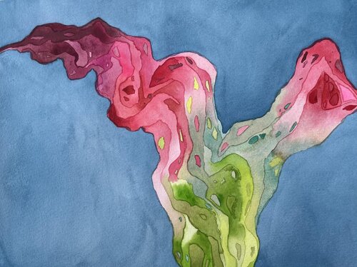 Mycology by Roxanne Louise Pinto Hjorth, Work on Paper for Sale on Singulart