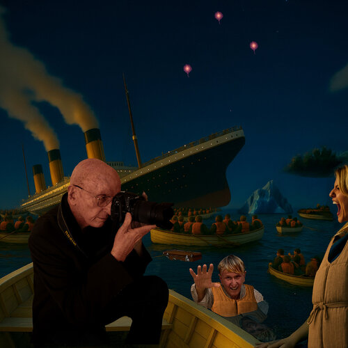 North Atlantic, 1912 by Dov Fuchs, Digital for Sale on Singulart