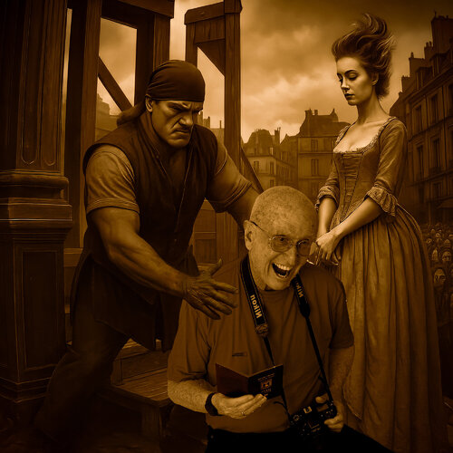 Place de la Revulocion Paris, 1793 di Dov Fuchs, Digitale in vendita su Singulart