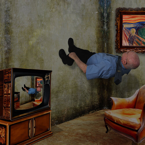 Up the Wall by Dov Fuchs, Digital for Sale on Singulart