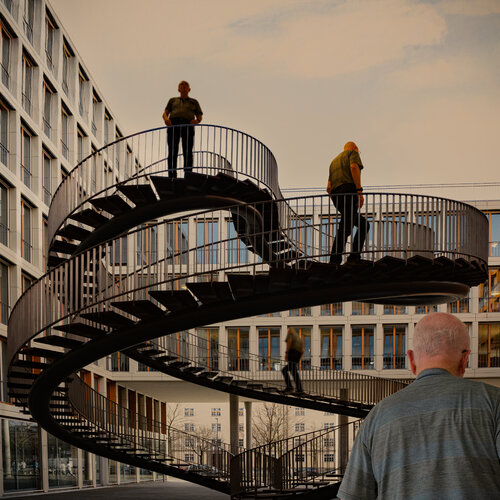 The Endless Stairway Dov Fuchs
