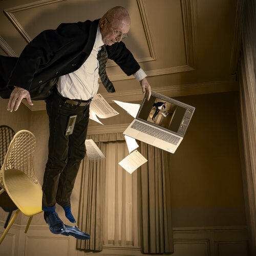Error 404: Gravity Not Found van Dov Fuchs, Digitaal te koop op Singulart