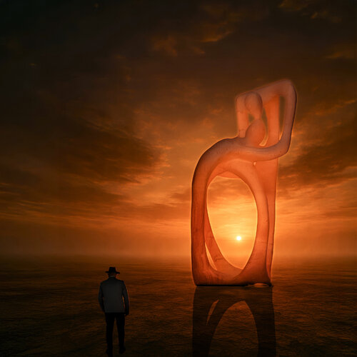 The Eternal Kiss by Dov Fuchs, Digital for Sale on Singulart