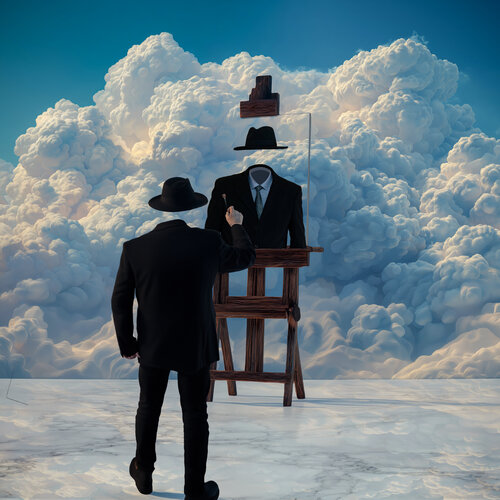 Head in the Skies di Dov Fuchs, Digitale in vendita su Singulart