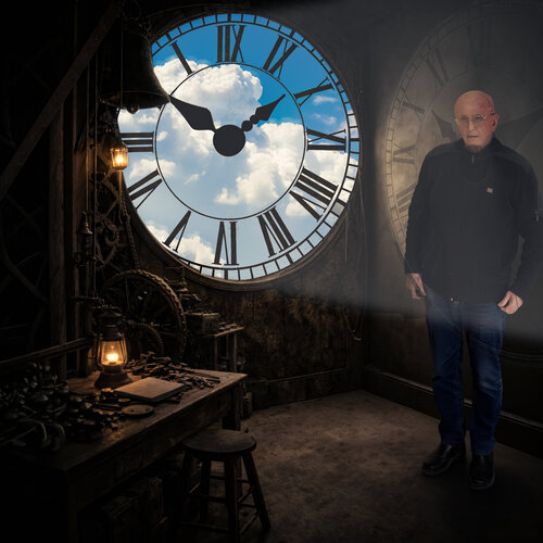 The Clock Tower Prisoner by Dov Fuchs, Digital for Sale on Singulart