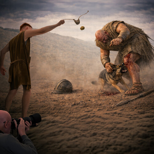 Goliath's LAst Battle von Dov Fuchs, Digital kaufen auf Singulart
