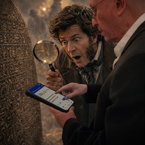 The Day the Stone Spoke by Dov Fuchs, Digital for Sale on Singulart