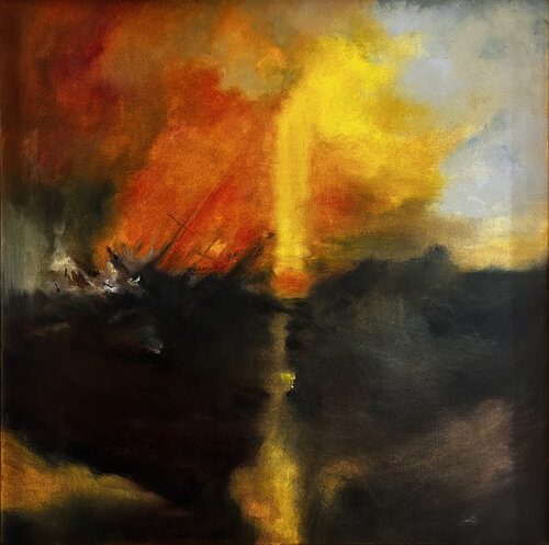 Shipwreck par Claudie Baran, Peinture en vente sur Singulart