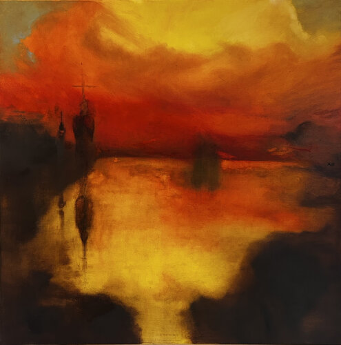 Orpheus van Claudie Baran, Schilderij te koop op Singulart