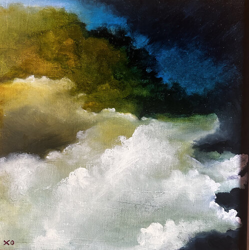 Climate série van Claudie Baran, Schilderij te koop op Singulart