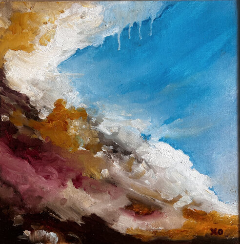 Climate série van Claudie Baran, Schilderij te koop op Singulart