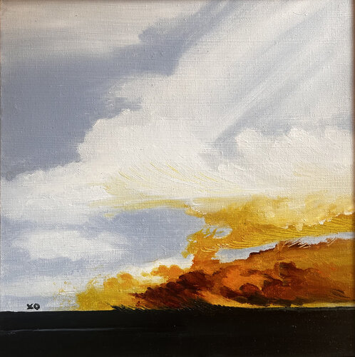Climate série van Claudie Baran, Schilderij te koop op Singulart