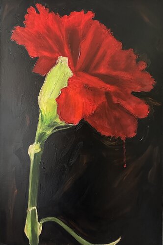 Vanessa, Vanitas (S.M4) von Yann Kempen, Malerei kaufen auf Singulart