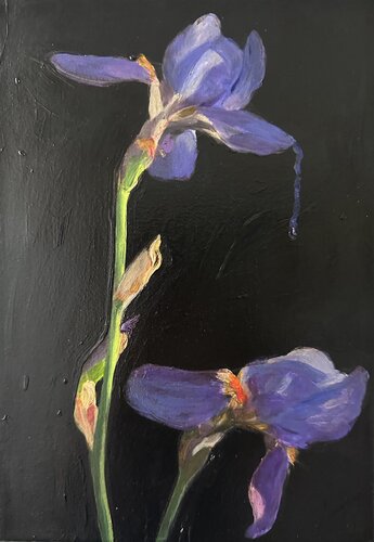 Vanessa, Vanitas (S.P.2) van Yann Kempen, Schilderij te koop op Singulart