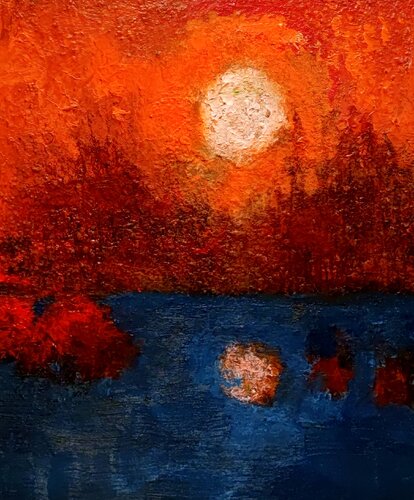 marea alta by antonio iniesta martinez, Painting for Sale on Singulart