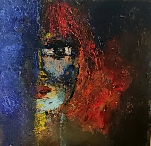 Sorprendida di antonio iniesta martinez, Pittura in vendita su Singulart