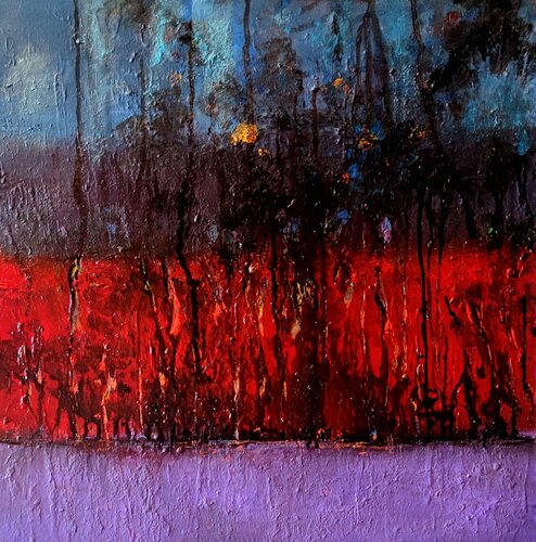 el escondite de la Luna von antonio iniesta martinez, Malerei kaufen auf Singulart