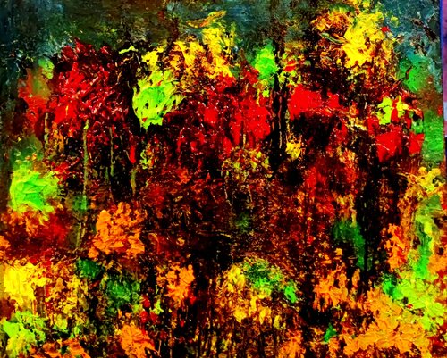 inoche floral van antonio iniesta martinez, Schilderij te koop op Singulart