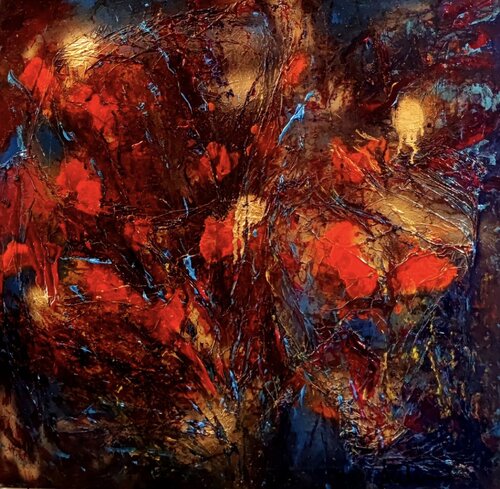 colores de la noche di antonio iniesta martinez, Pittura in vendita su Singulart