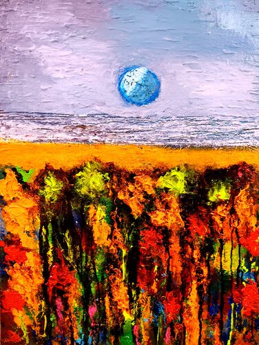 Paraiso van antonio iniesta martinez, Schilderij te koop op Singulart