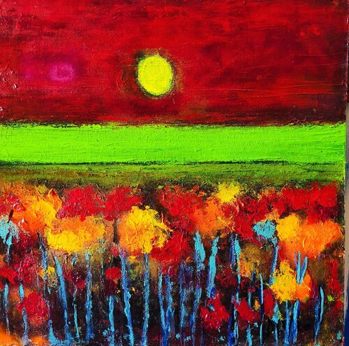 luna rebelde van antonio iniesta martinez, Schilderij te koop op Singulart