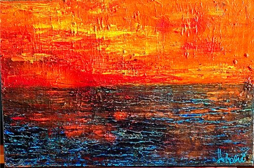 HORIZONTES LEJANOS di antonio iniesta martinez, Pittura in vendita su Singulart