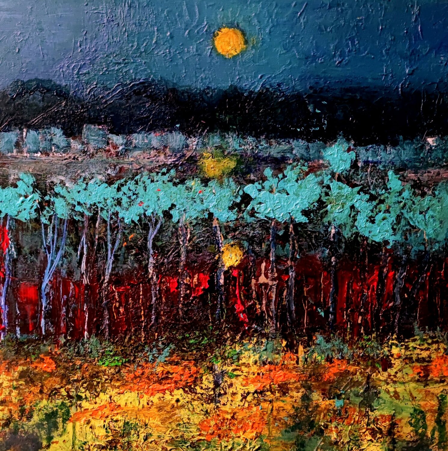 Arboles azules antonio iniesta martinez