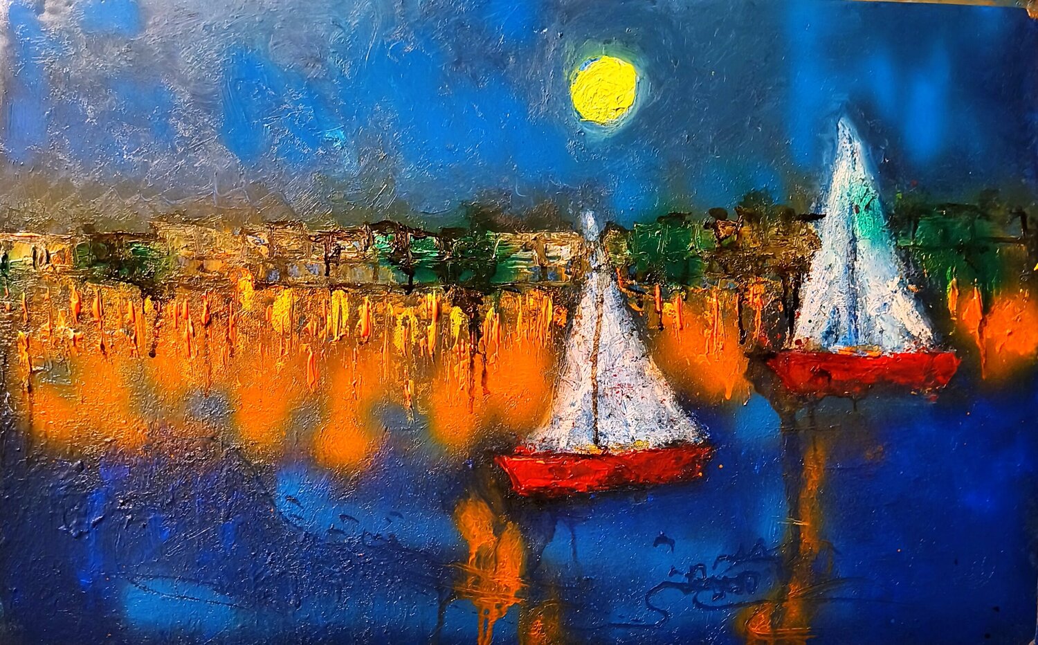 Arboles azules antonio iniesta martinez