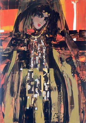 "ASIMI" aus der Serie "Femme de L 'Europe" by Andrej Peters, 회화 for Sale on Singulart