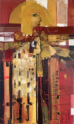 "LARET" aus der Serie "Femme de L 'Europe" by Andrej Peters, 油畫 for Sale on Singulart